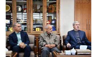 دیدار رایزن فرهنگی ایران در ترکیه با رئیس دانشگاه تبریز