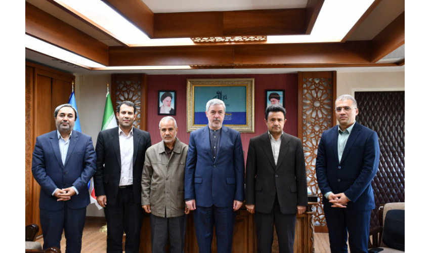 دیدار رایزن فرهنگی ایران در ترکیه با رئیس دانشگاه تبریز